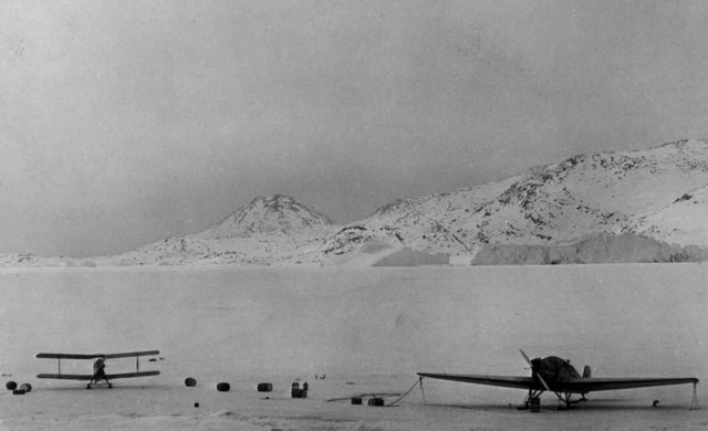 british arctic air route expedition 1930-1 dh moth and junkers f13 se-ack 0751-0018